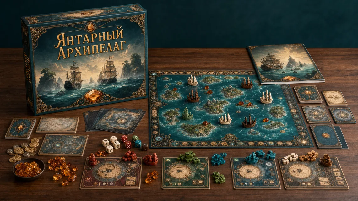 Полный комплект настольной игры