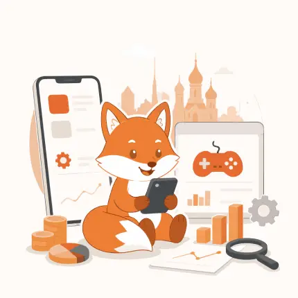 Визуальный макет исследования AppFox