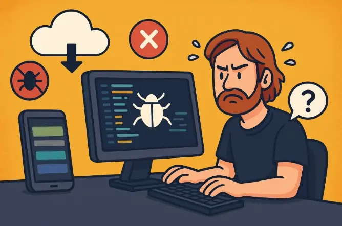 Почему на одном устройстве баг есть, а на другом всё идеально?, изображение №1