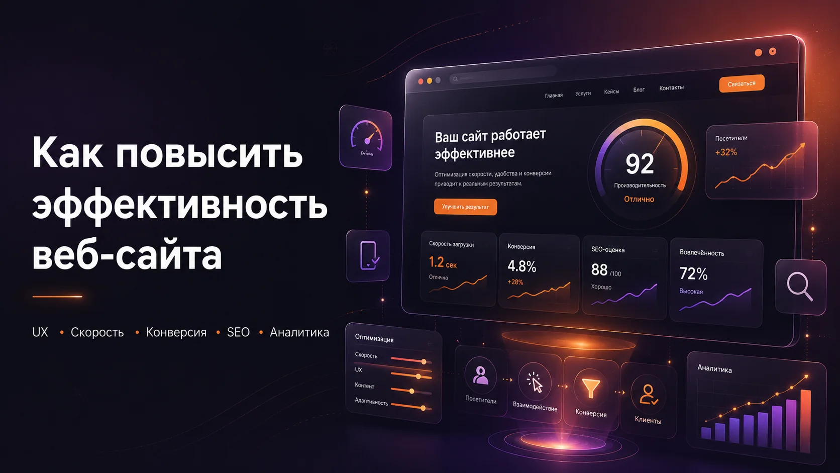 Как повысить эффективность веб-сайта
