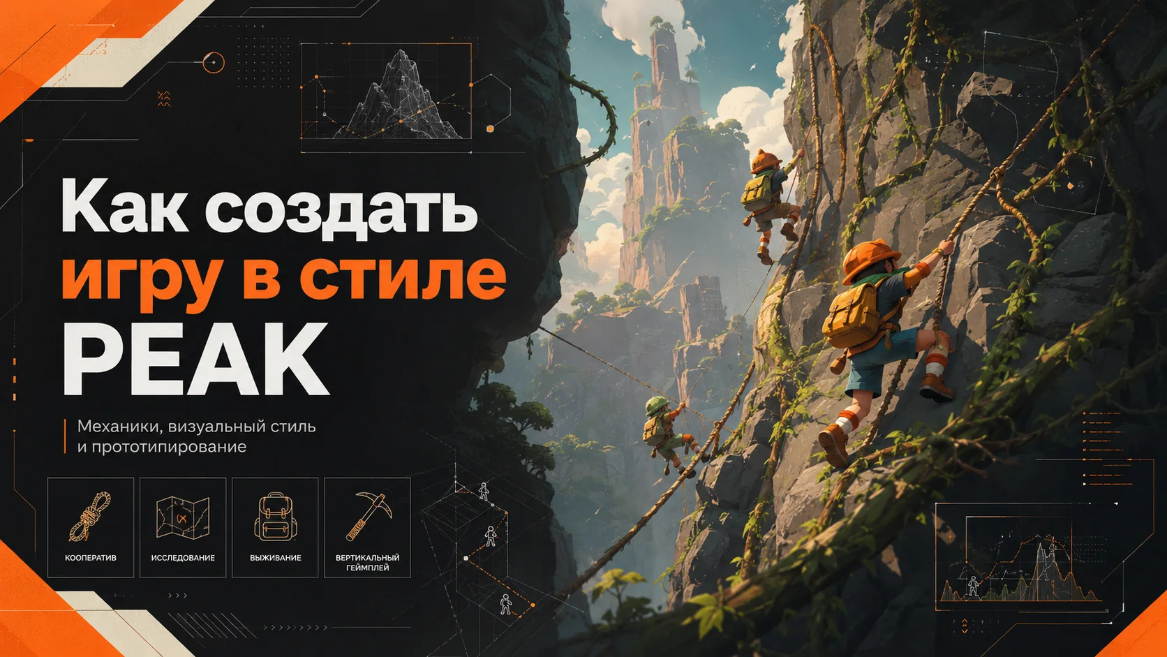Как создать игру в peak