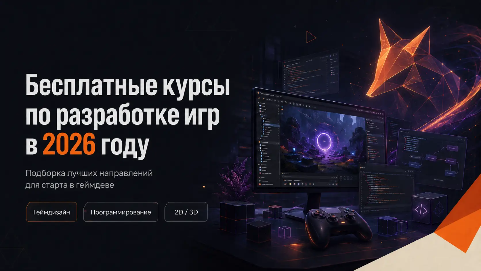 курсы с разработчика игр бесплатно