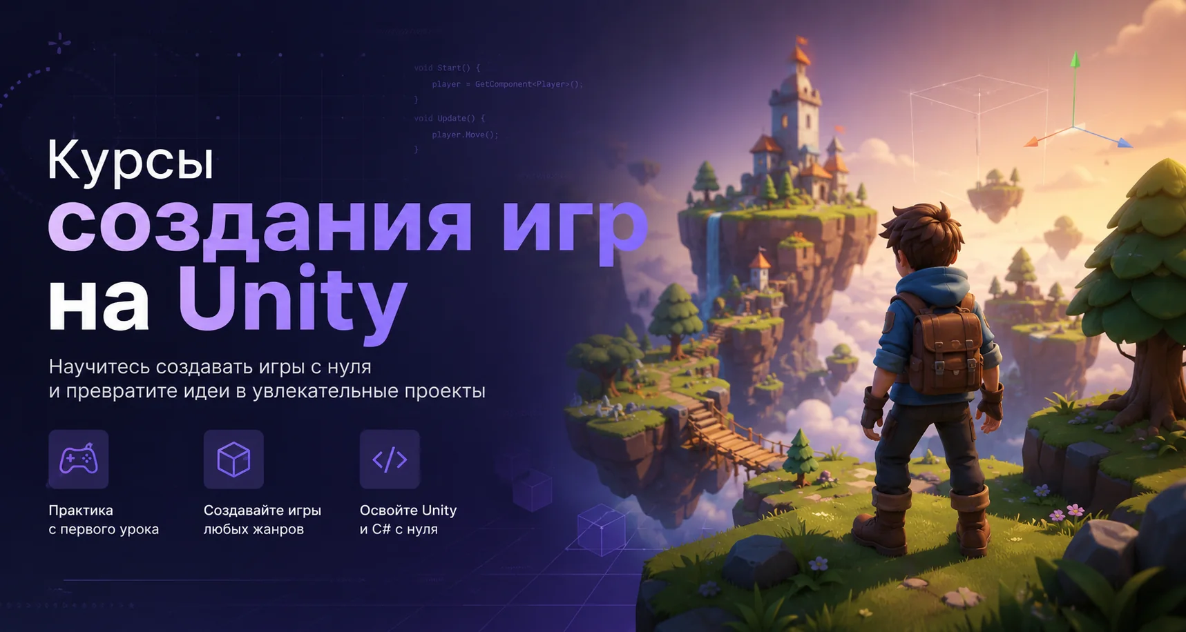 курсы создания игр на юнити