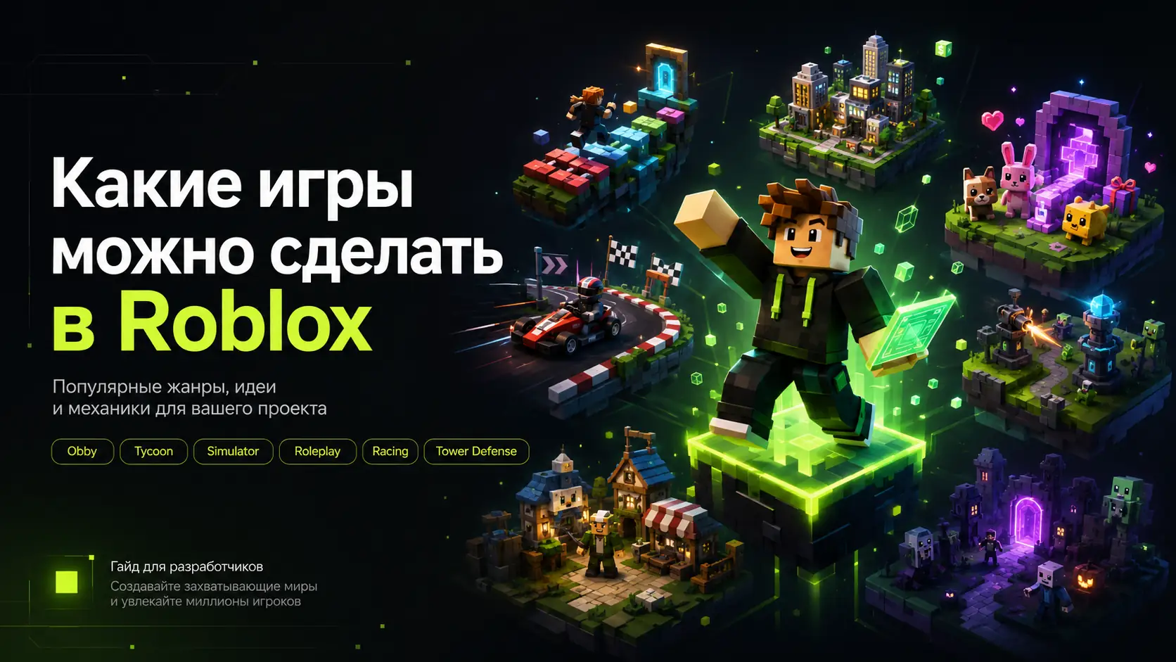 какие игры можно сделать в роблокс