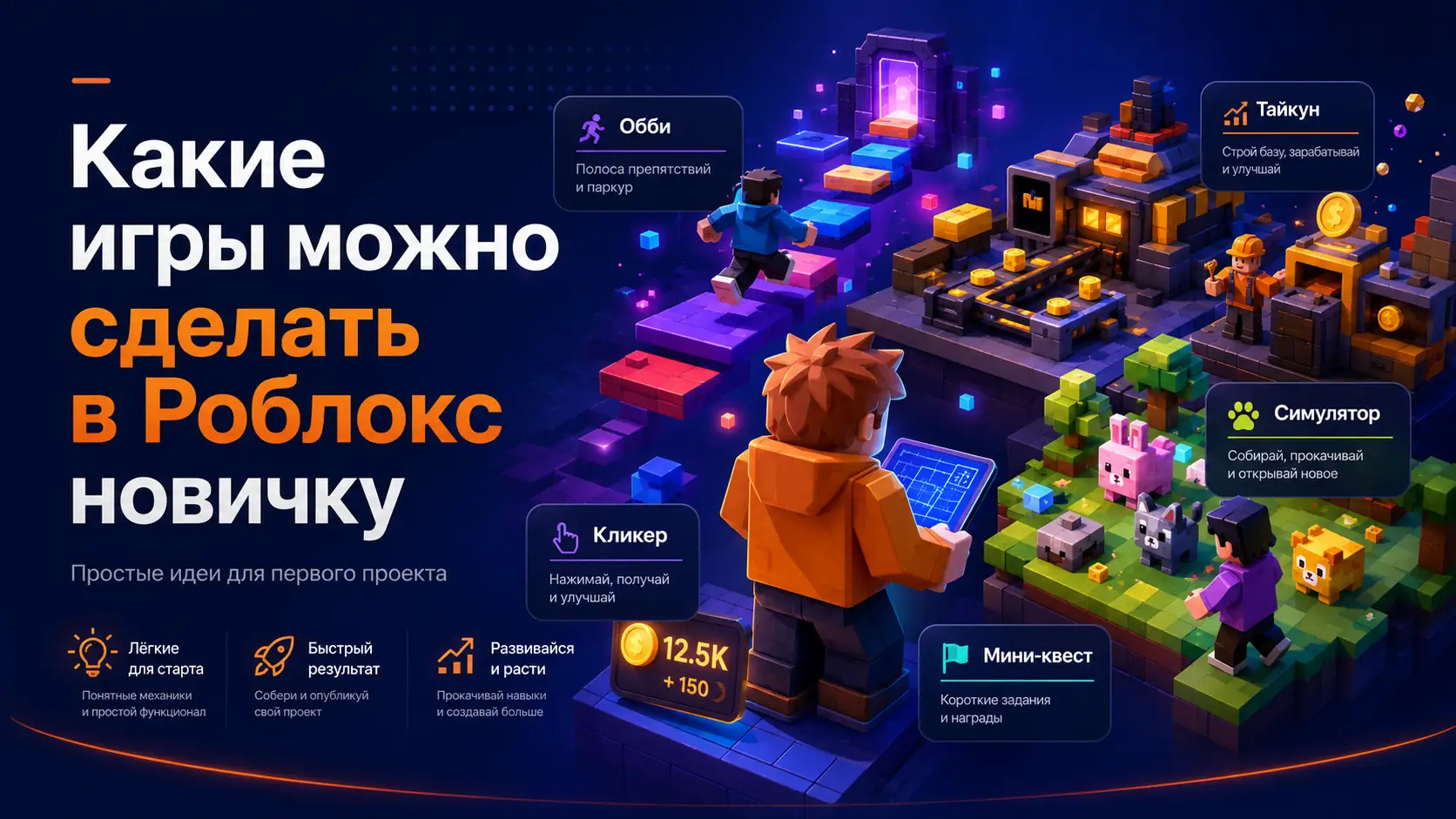 какие игры можно сделать в роблокс