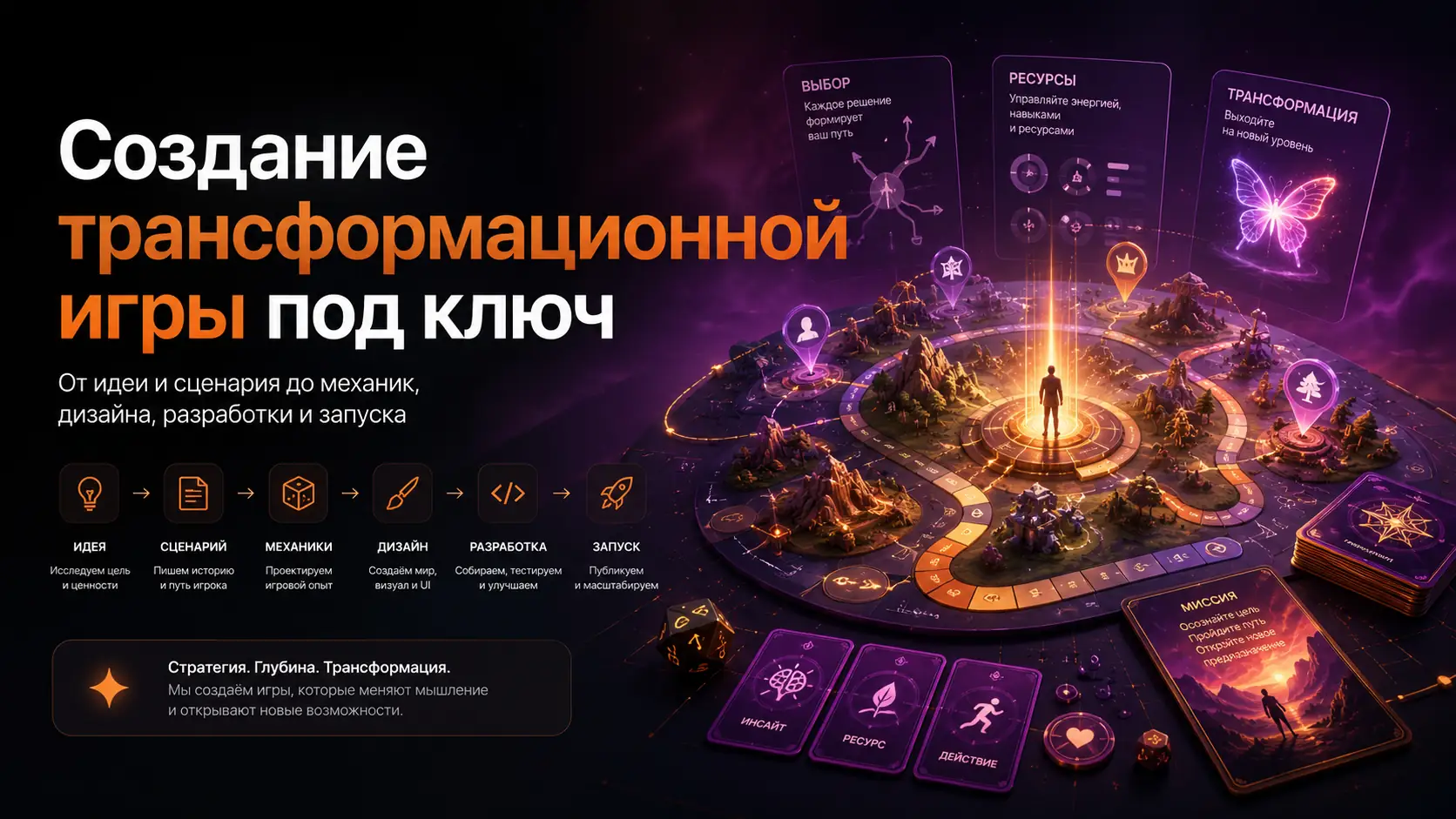 создание трансформационной игры