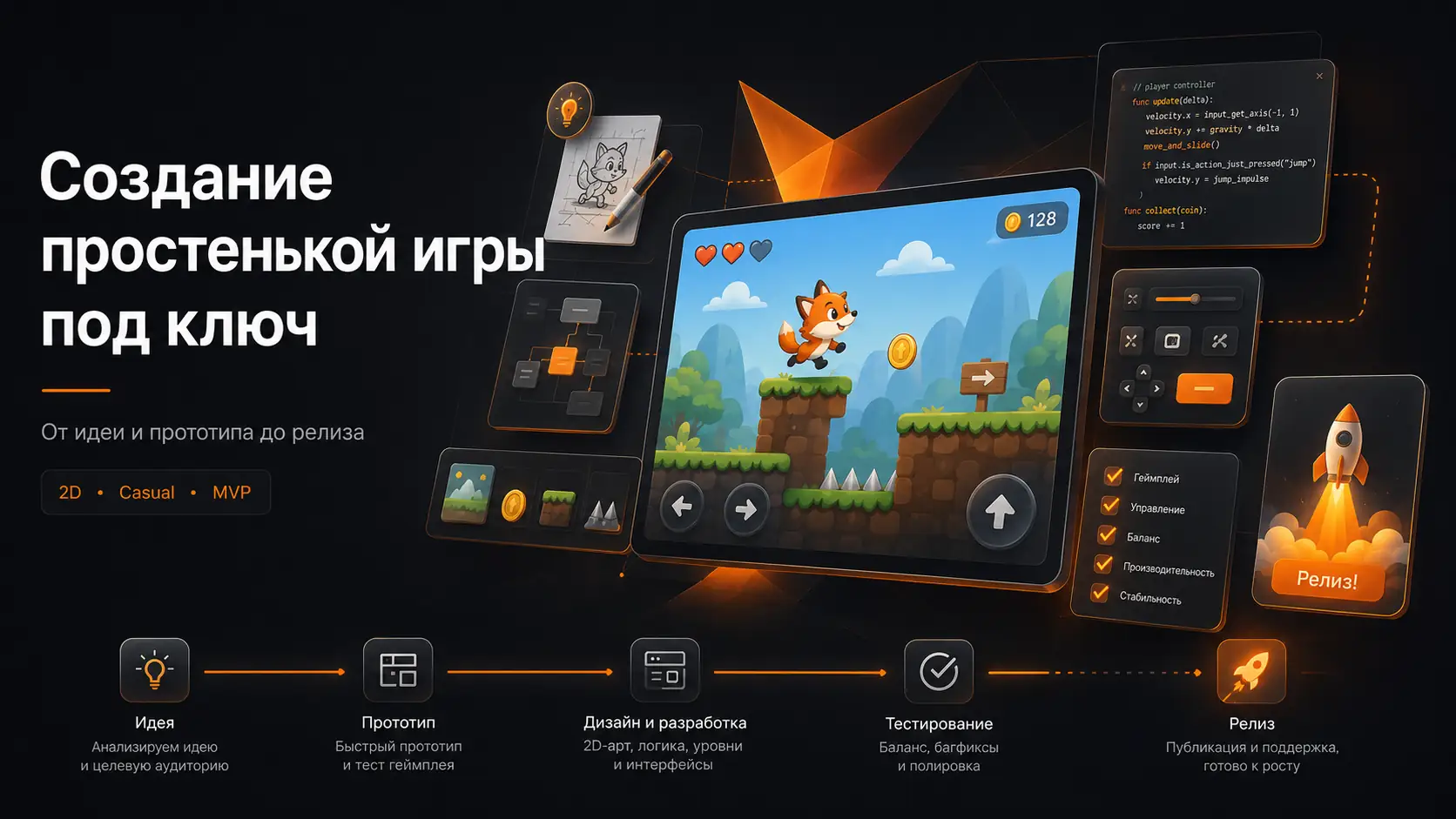 создание простенькой игры