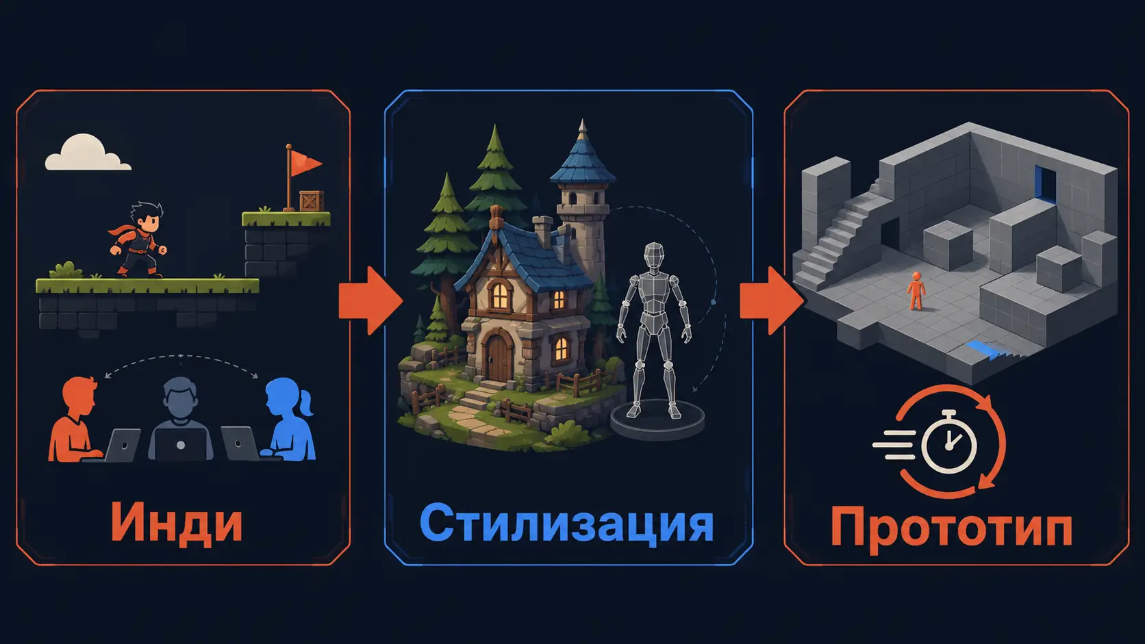 блендер создание игры