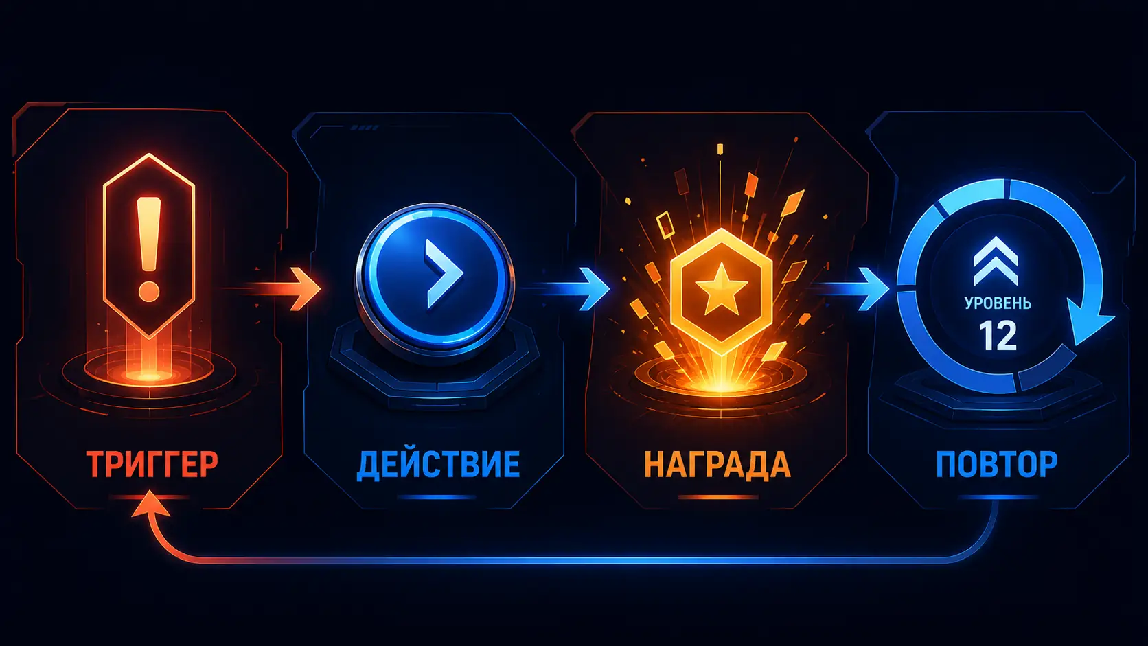 цикл привычки и игровые механики