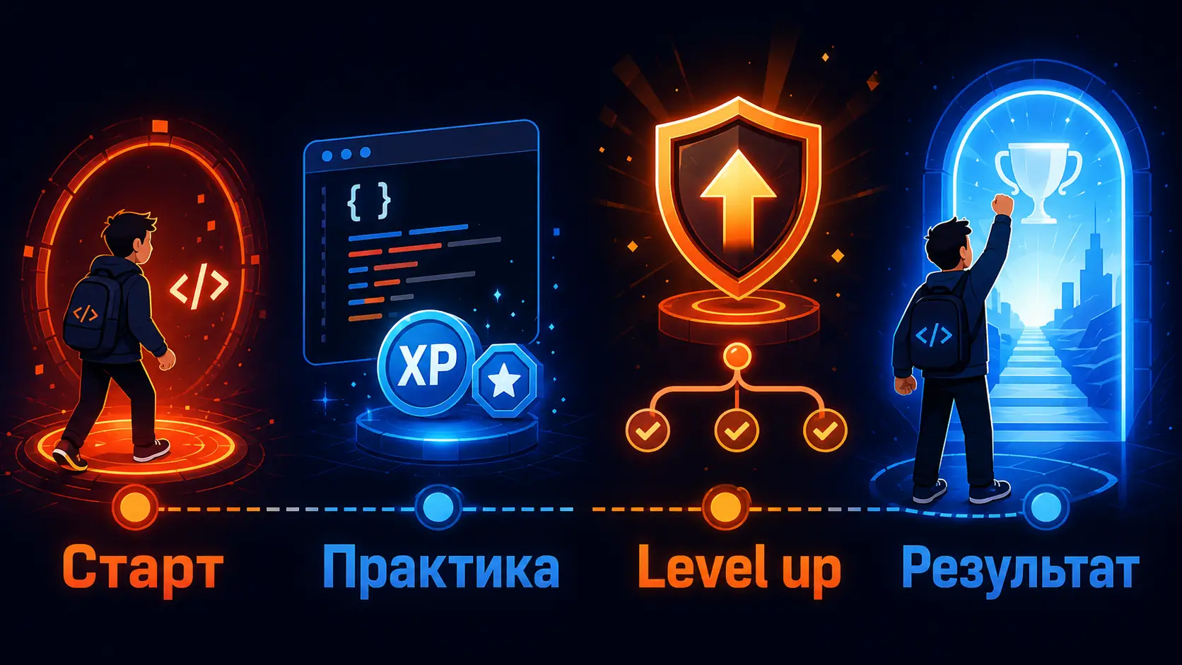геймификация программирования и путь ученика