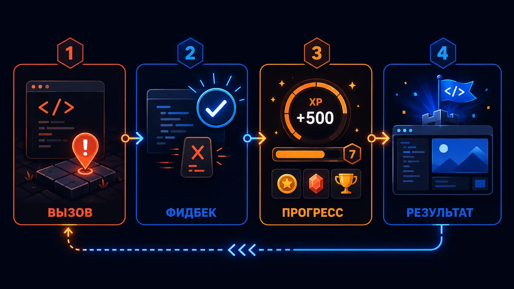 игровые механики в обучении программированию