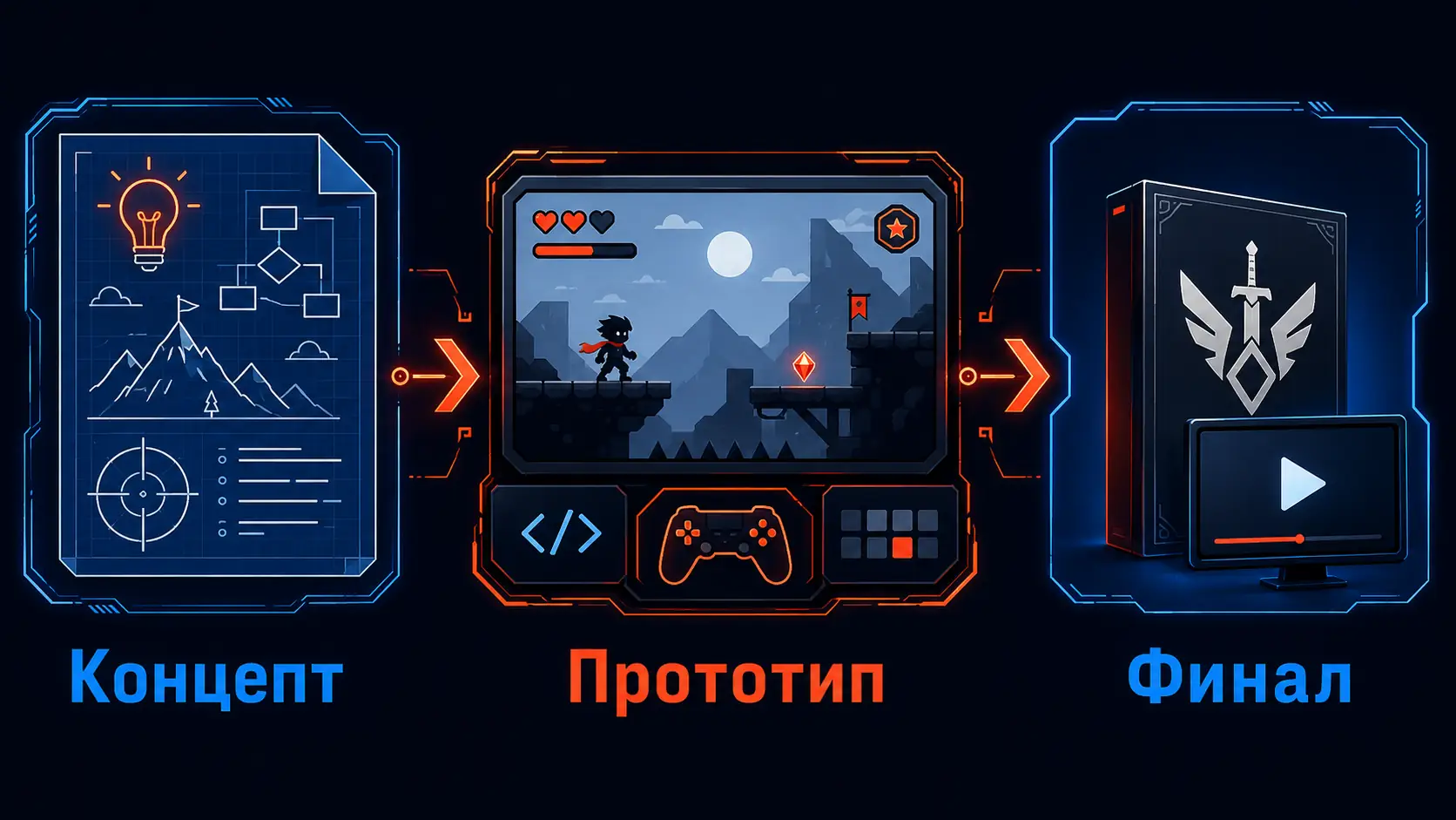 артефакты дипломного проекта по разработке игр